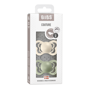 BIBS Couture - Ivory/Sage (Set of 2)