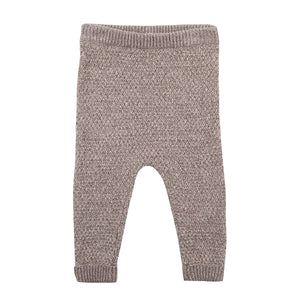 Levi Knitted Pants - Latte Marle