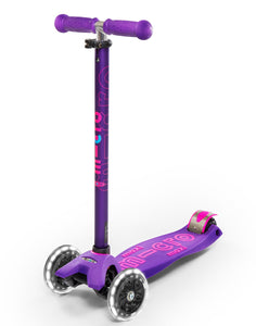 Maxi Micro Deluxe LED - 3 Wheel Scooter
