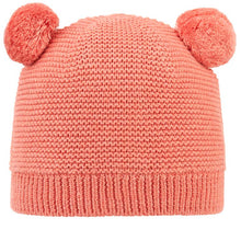 Load image into Gallery viewer, Organic Beanie - Snowy Coral
