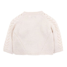 Load image into Gallery viewer, Pointelle Cardigan - Oat Marle
