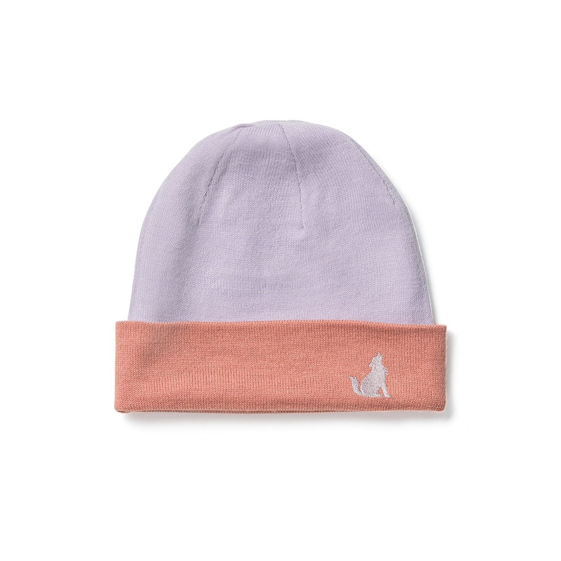 Reversible Beanie - Rose/Lilac