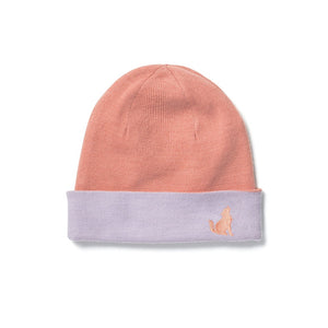 Reversible Beanie - Rose/Lilac