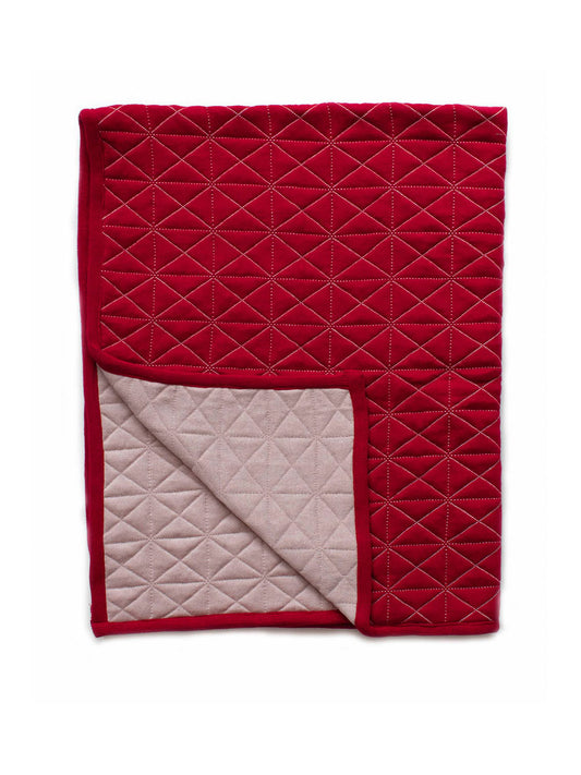 Poppy - Reversible quilted Blanket