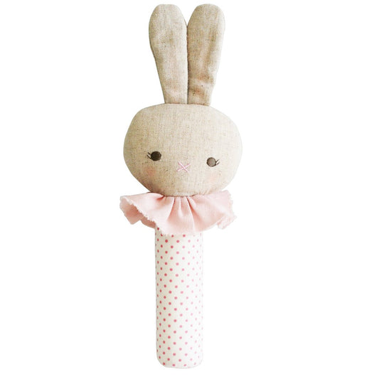 Roberto Bunny Squeaker - Pink Spot