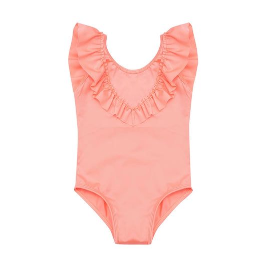 Roxette Romper - Pink Coral