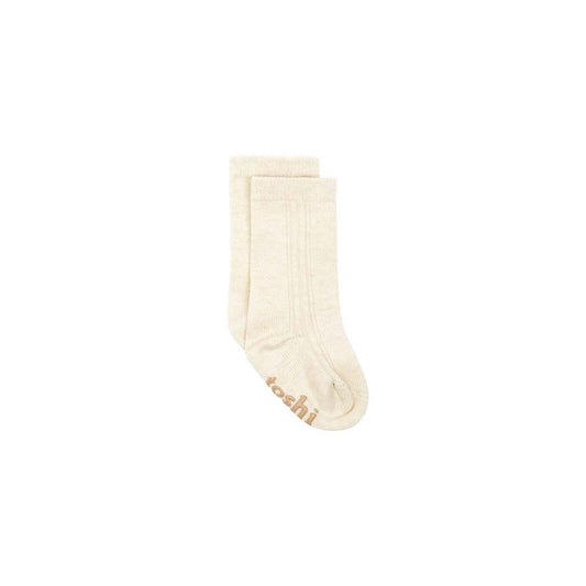 Organic Knee Socks - Dreamtime Feather