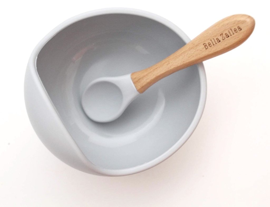 Suction Bowl and Spoon Set