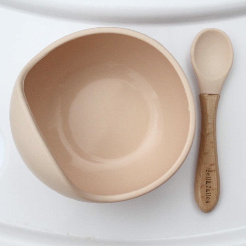 Suction Bowl and Spoon Set