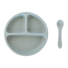 Load image into Gallery viewer, Suction Divided Plate &amp; Spoon
