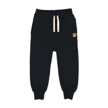 Load image into Gallery viewer, BLACK GROMMET TRACK PANTS
