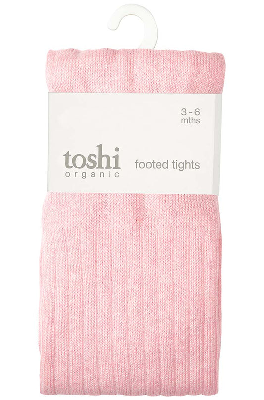 Organic Footed Tights - Dreamtime Pearl