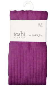 Organic Footed  Tights - Dreamtime Violet