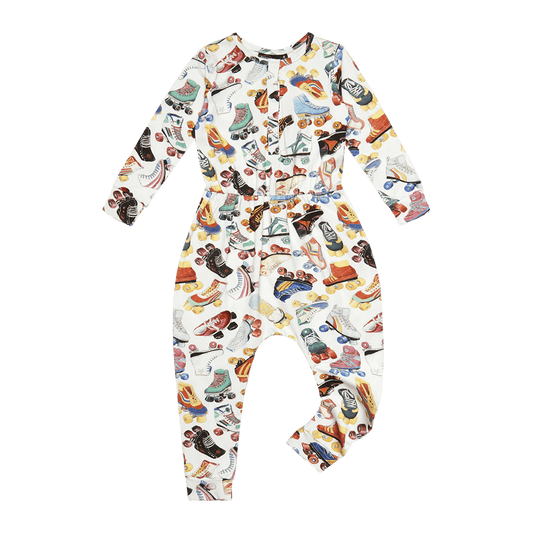 Roller Girl Long Sleeve Jumpsuit