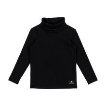 Load image into Gallery viewer, BLACK TURTLE NECK T-SHIRT
