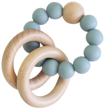 Load image into Gallery viewer, Beechwood Teether Ring Set Ether
