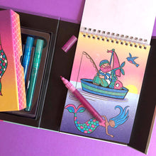 Load image into Gallery viewer, Glitter Colouring Set - Ocean Dreams
