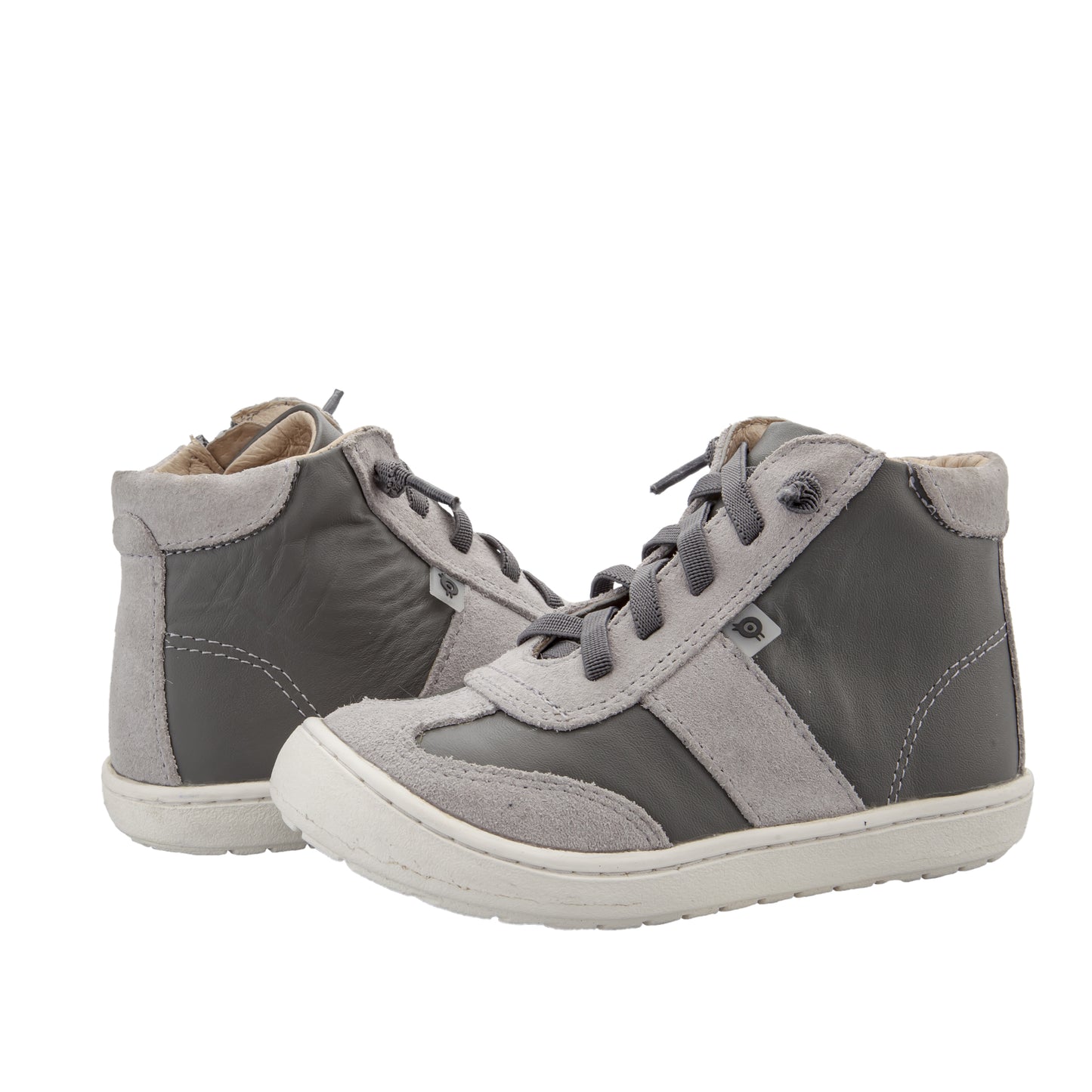 Travel High Top - Grey/Grey Suede