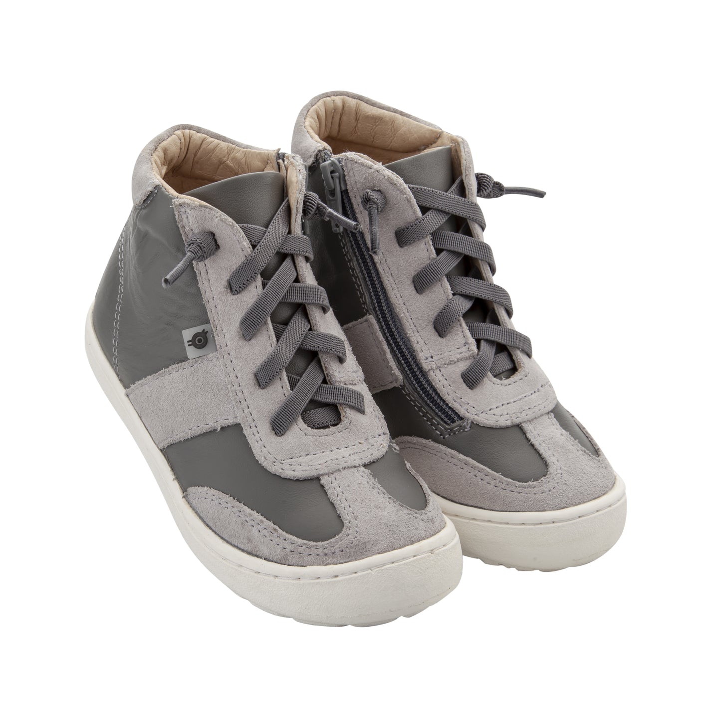 Travel High Top - Grey/Grey Suede