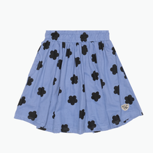 Load image into Gallery viewer, Daisy Muslin Elastic Waist Powder Blue Skirt
