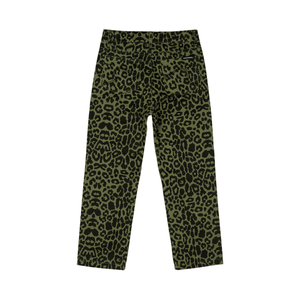 Green Leopard Pants