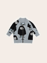 Load image into Gallery viewer, Monster Knit Bomber - Grey Marle
