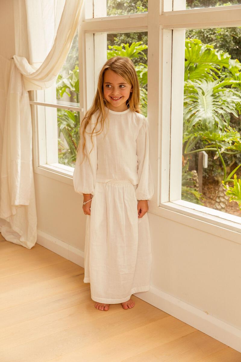 Bijou Skirt - Pearl