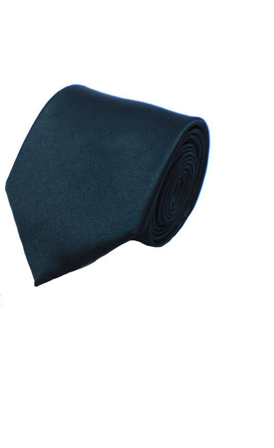 Satin Tie - Black