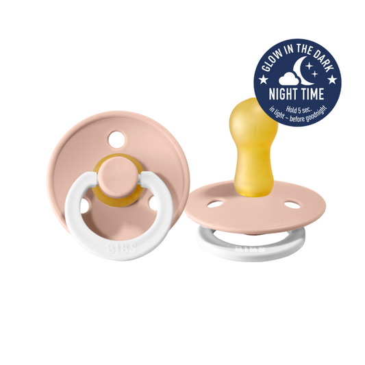 BIBS Dummies - Night Glow Blush (Set of 2)