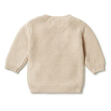 Load image into Gallery viewer, Knitted Cable Jumper - Oatmeal Melange
