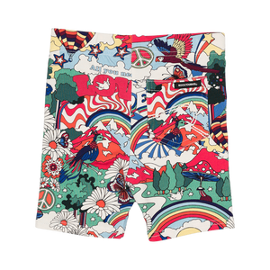 All You Need is Love Bike Shorts - Multi