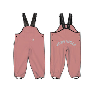 Rain Overalls -  Dusty Rose