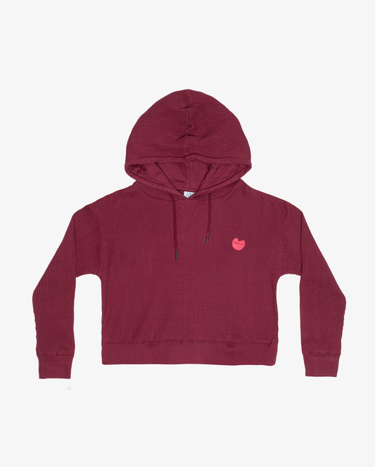 Crop Jumper Hood - GRLFREND Ruby