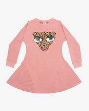 Load image into Gallery viewer, Leopard Lady Dress - Blush Pink
