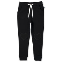 Load image into Gallery viewer, Heart Patch Furry Trackies
