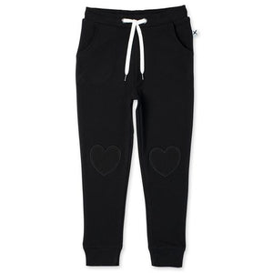 Heart Patch Furry Trackies