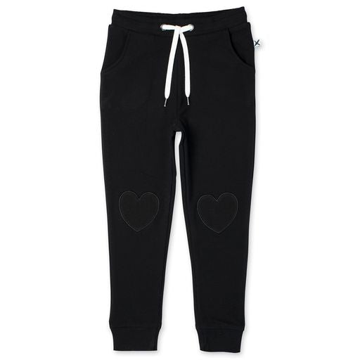 Heart Patch Furry Trackies