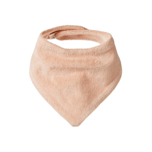 Terry Triangle Bib - Rose Dust