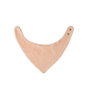 Terry Triangle Bib - Rose Dust