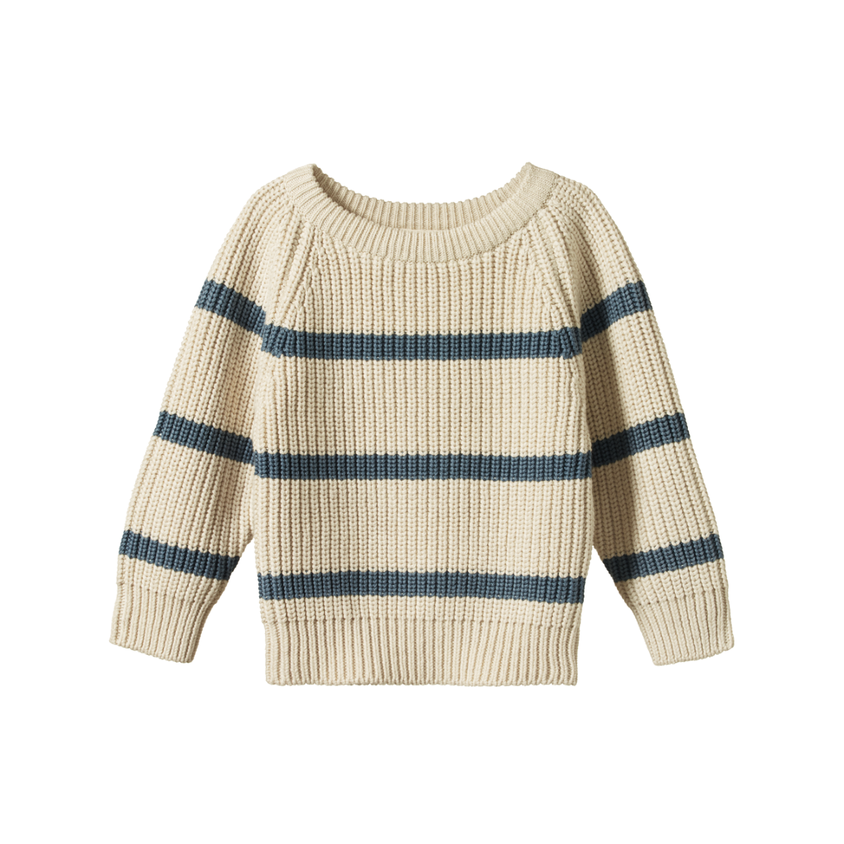Billy Jumper - Oatmeal/Sky Blue