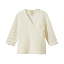 Load image into Gallery viewer, Kimono Top Pointelle - Natural
