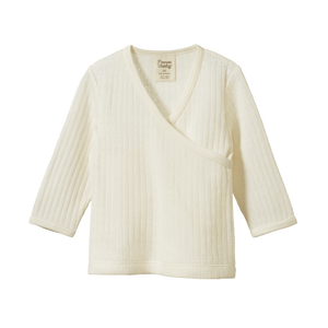 Kimono Top Pointelle - Natural