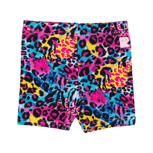 Load image into Gallery viewer, Miami Leopard Bike Shorts - Blue
